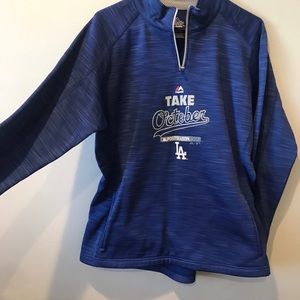 Women’s Quarter Zip Dodger Sweater